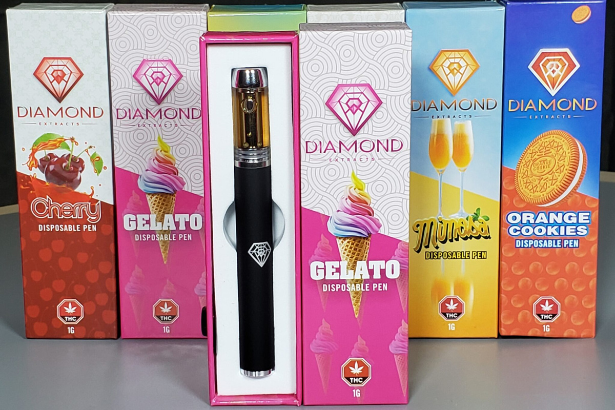 Disposable THC Vape Pen - Gelato