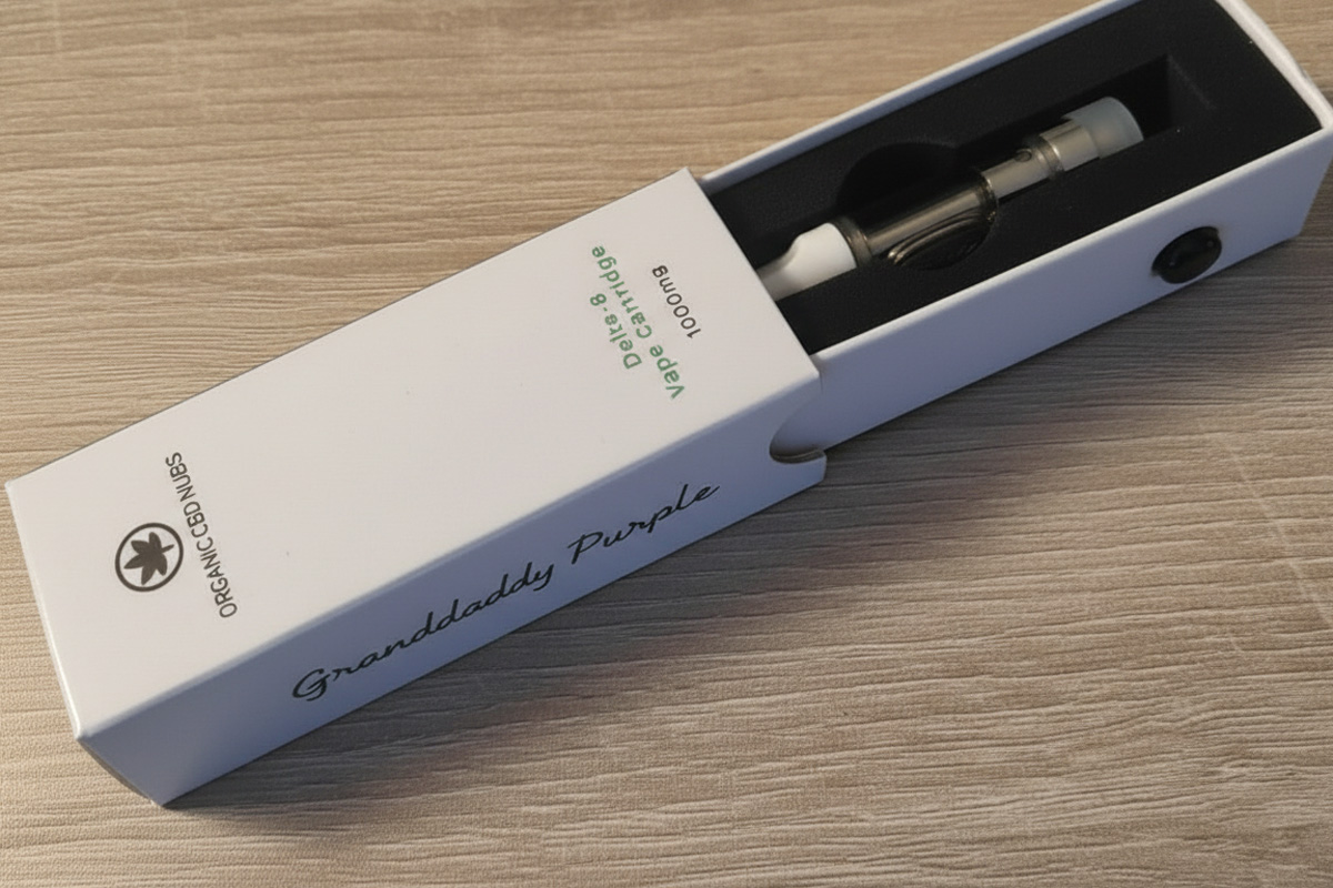 THC Vape Cartridge - Granddaddy Purple - THC Cartridge