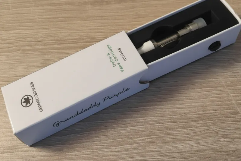 THC Vape Cartridge - Granddaddy Purple - THC Cartridge